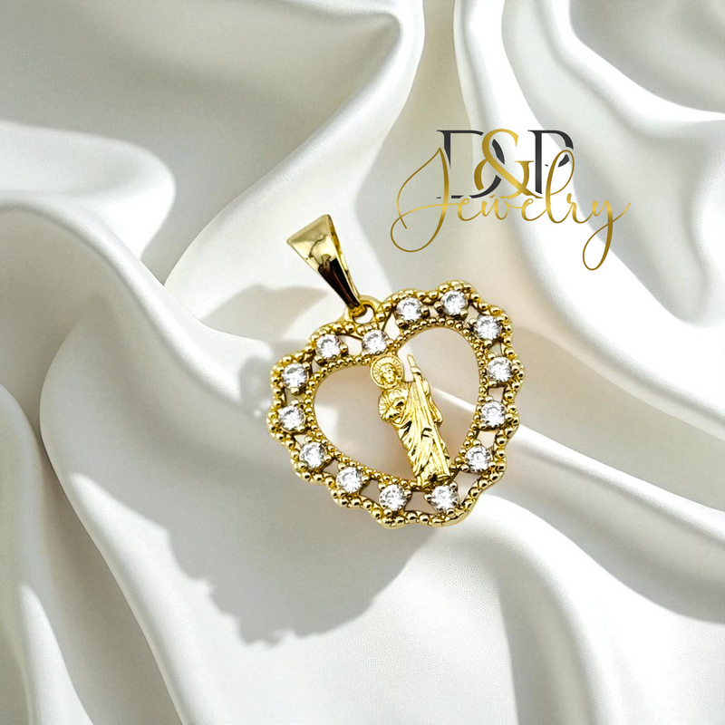 14K ST JUDE PENDANT P880