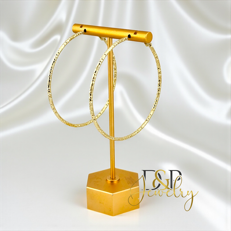 14K GOLD HOOP EARRING HP794