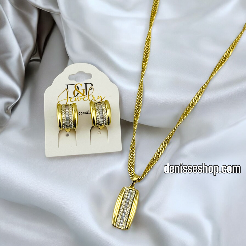 14K WOMAN/NECKLACE SET N167