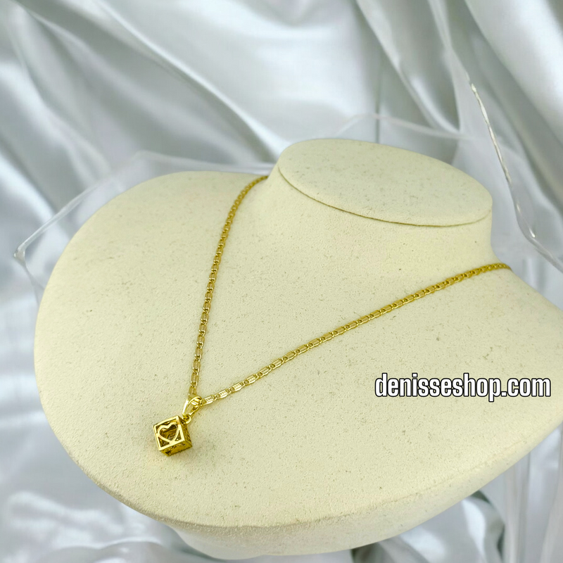 14K / HEART BOX PENDANT P561