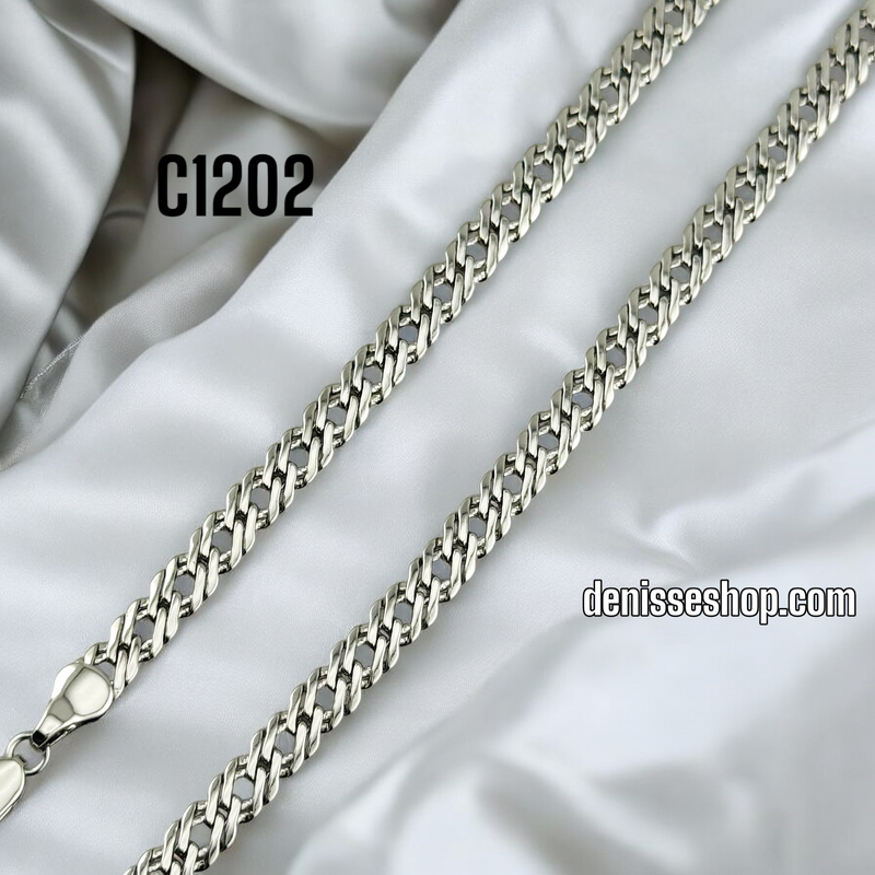 FASHION SILVER CHAIN 5MM C1202