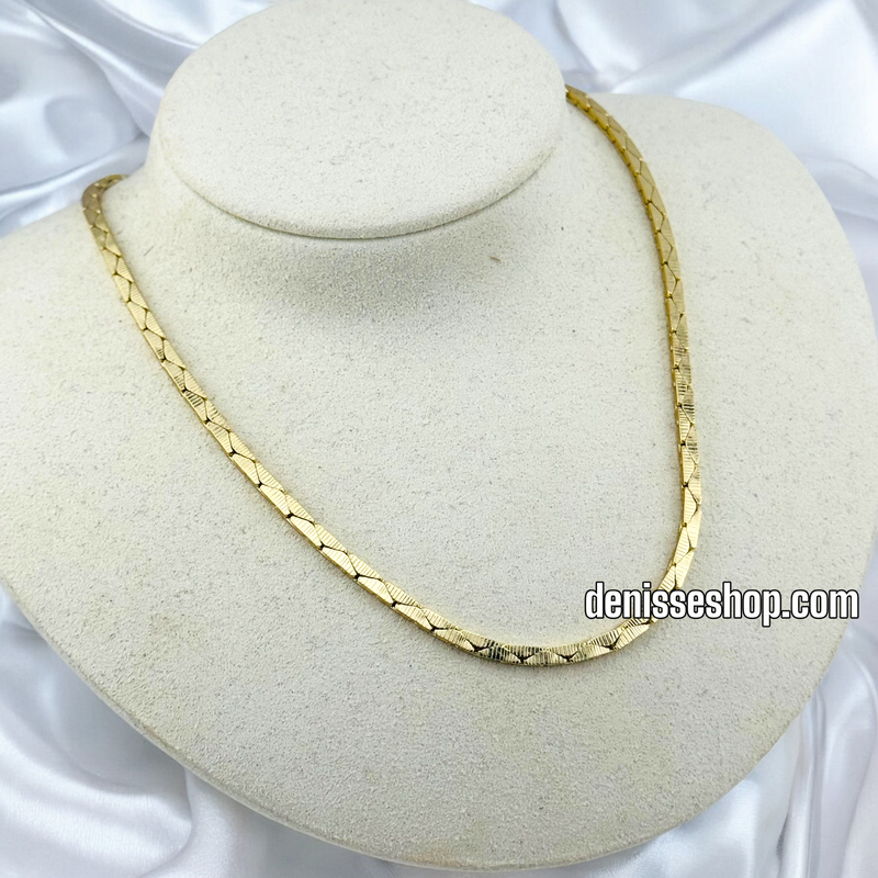 14K WOMAN GOLD FASHION NECKLACE N185