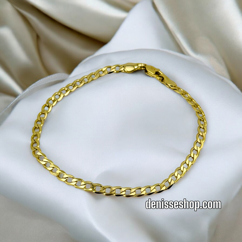 14K CUBAN BRACELET BR442