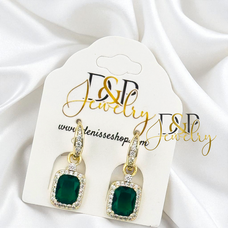 14K ELEGANT HOOP EARRING HP768