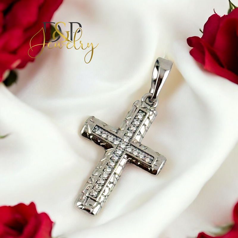SILVER CROSS PENDANT P860
