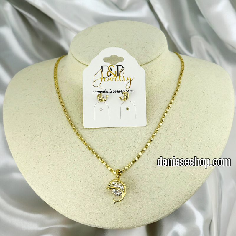 14K GIRL NECKLACE SET N79