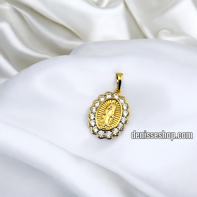 14K WOMAN/GIRL VIRGIN MARY PENDANT P613