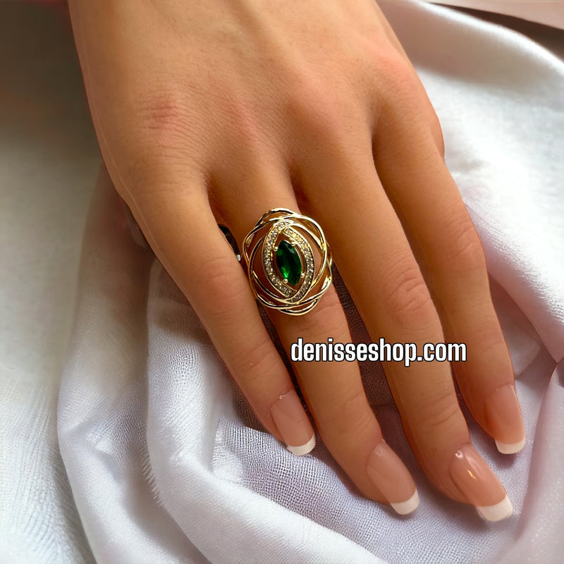 14K GREEN RING RG120