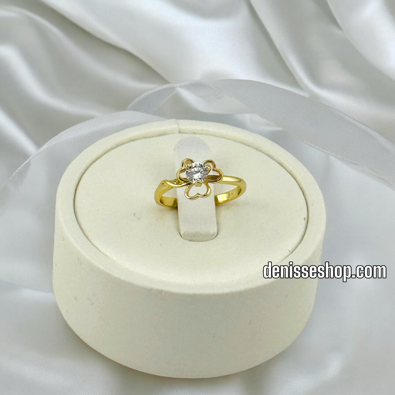 14K WOMEN/GIRL CLOVER RING RG275