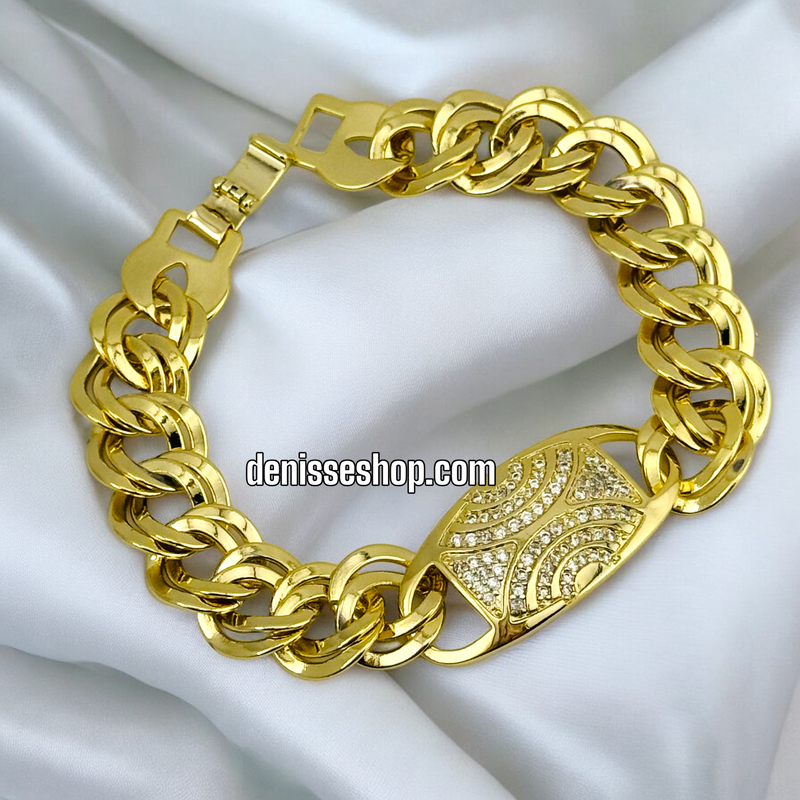 14K FASHION GOLD BRACELET BR440