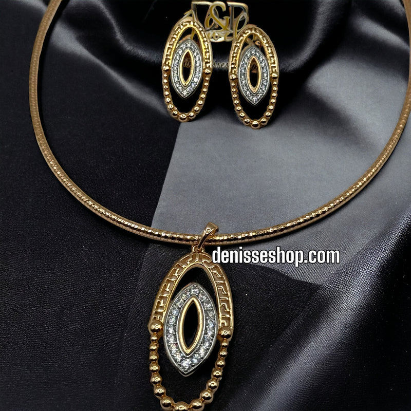 18K NECKLACE SET C1144