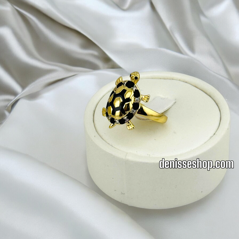 14K WOMEN TURTLE RING RG302