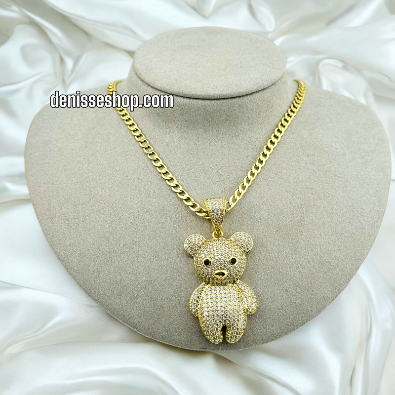 14K BEAR PENDANT P420