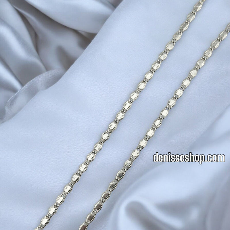 14K SILVER MIRROR GRAB DESIGN CHAIN CH054 (57)