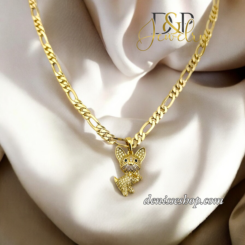 14K PUPPY PENDANT P699