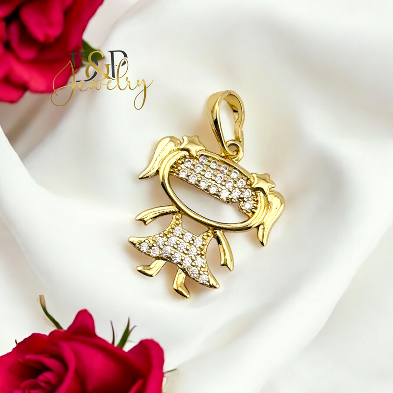 14K GIRL PENDANT P822