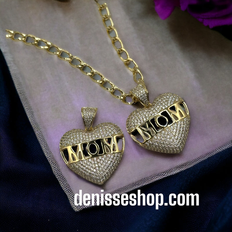 18K MOM Pendant P151