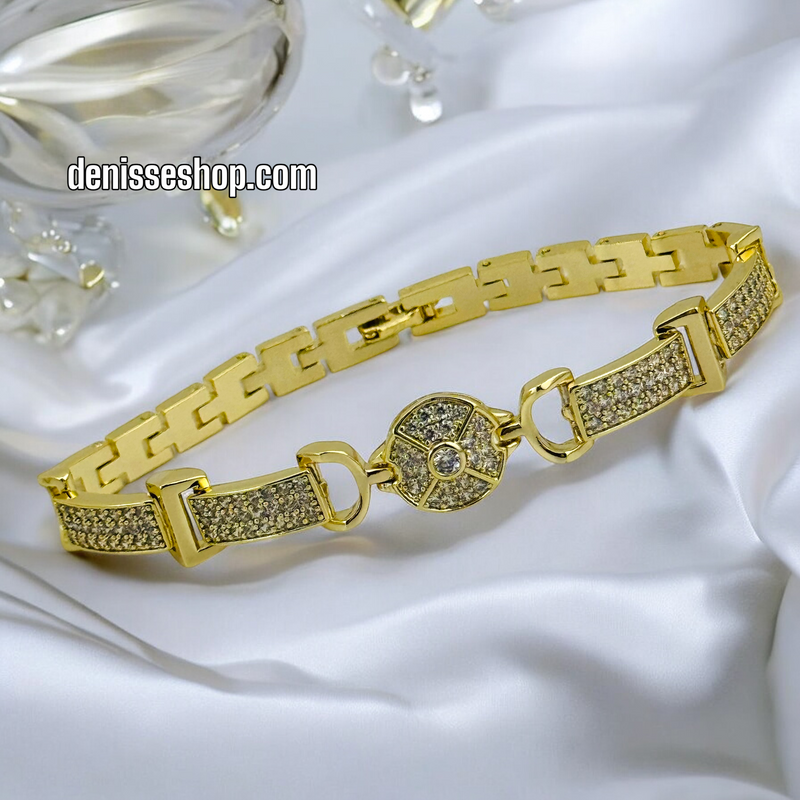 14K /WOMAN LINK BLING CHAIN BRACELET BR575