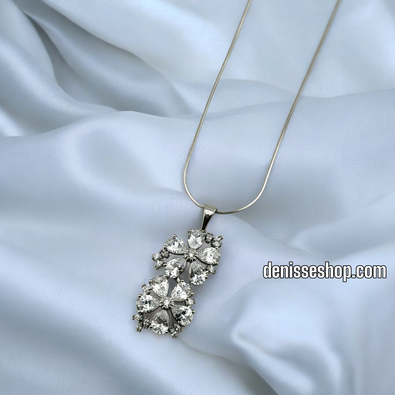 14K WOMAN SILVER PENDANT P600
