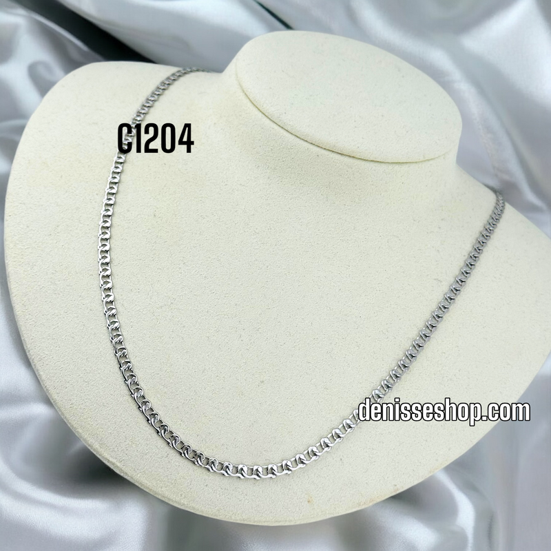 FASHION SILVER CHAIN 5MM C1204