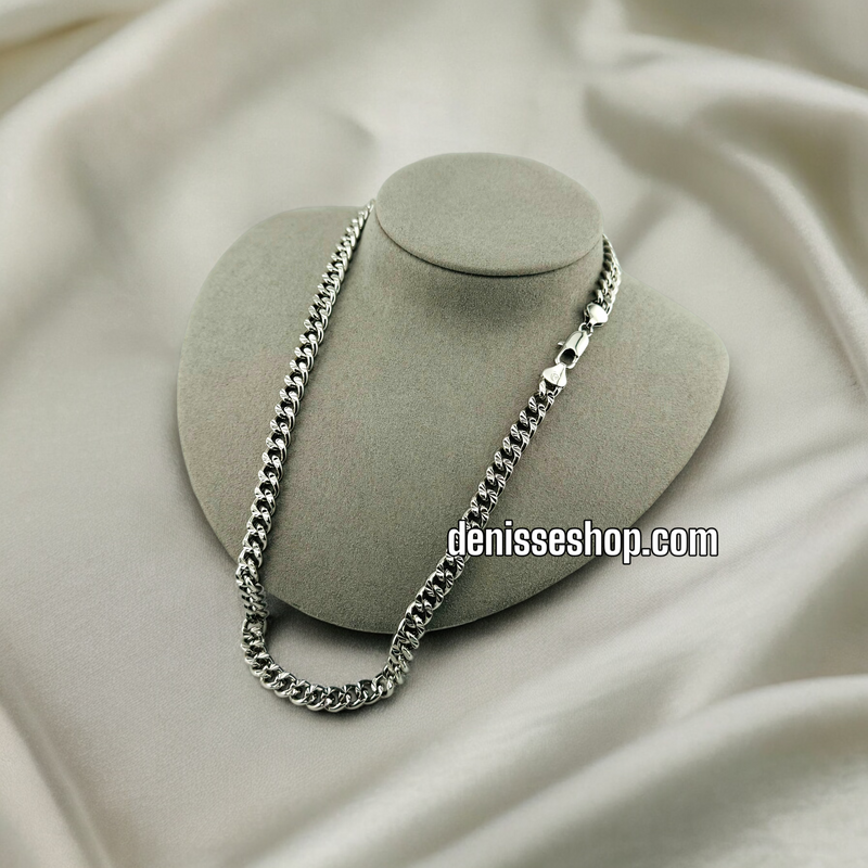 FASHION SILVER CHAIN 7MM C1096