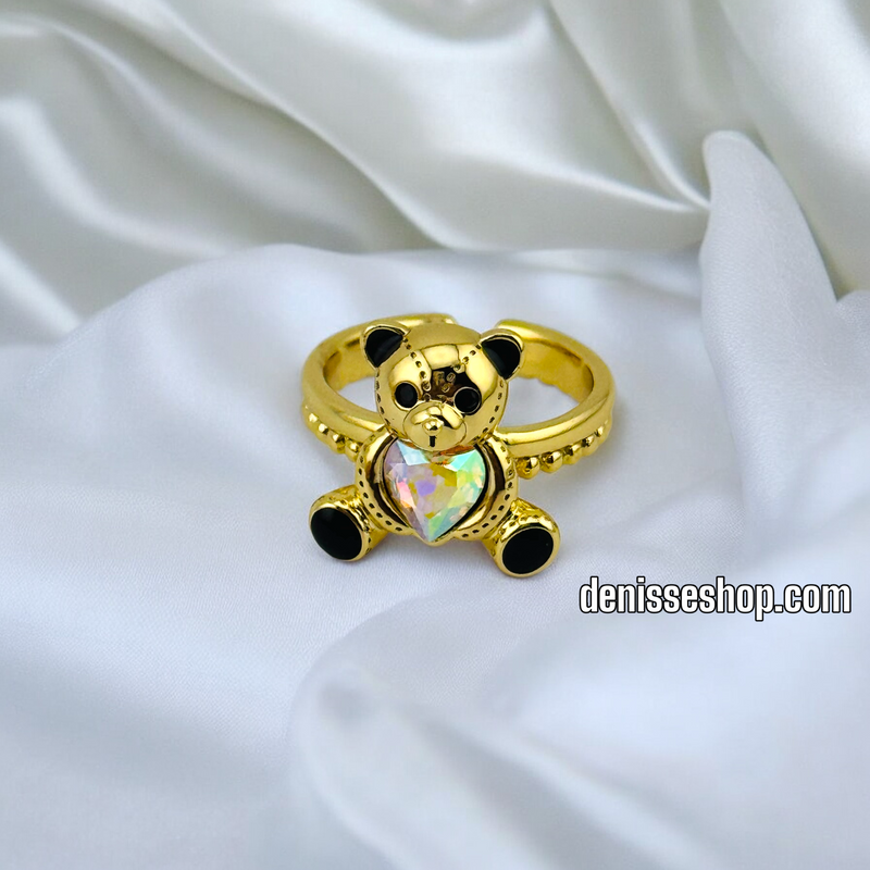 14K BEAR ADJUSTABLE RING RG338