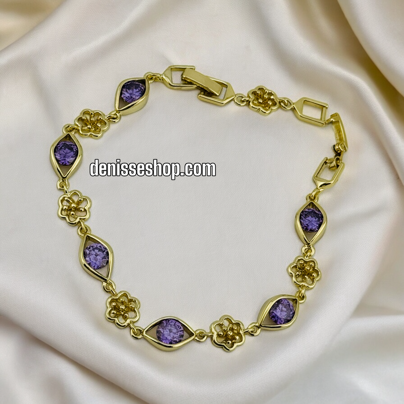 14K PURPLE BRACELET BR362