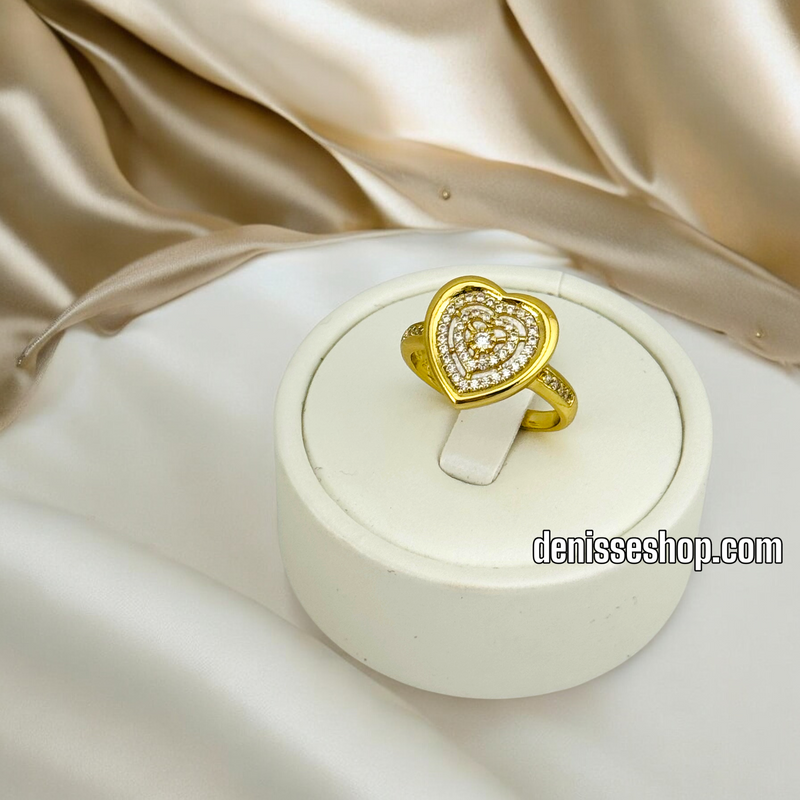 14K WOMEN HEART RING RG301