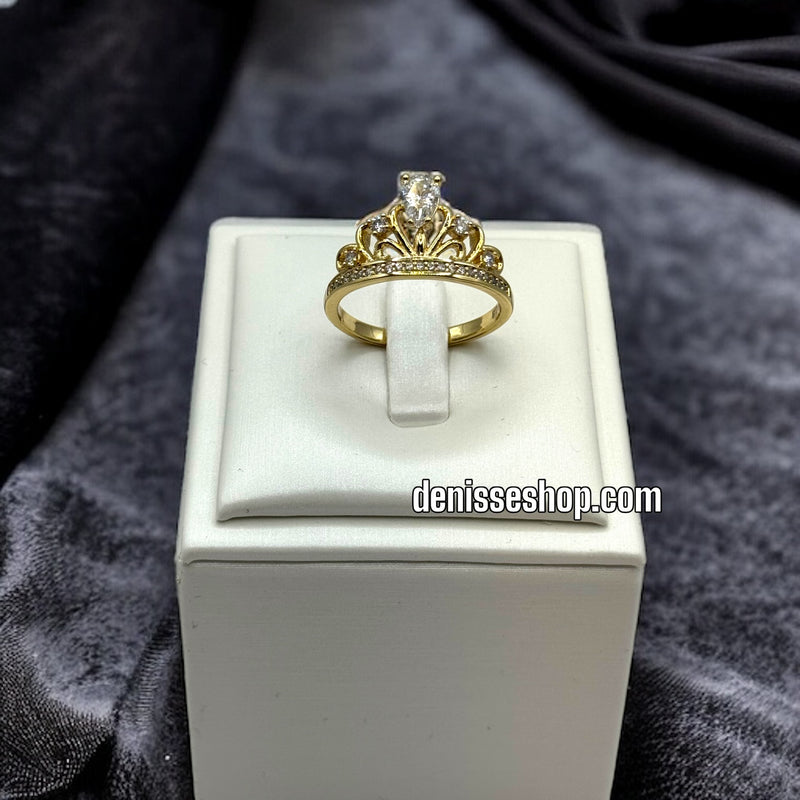 14K PRINCESS GOLD RING RG141