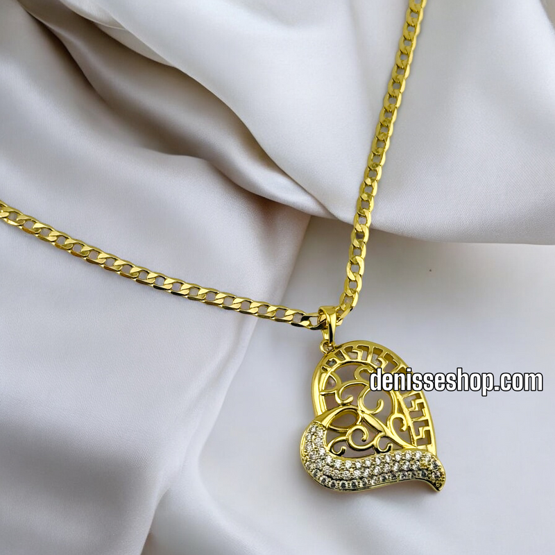 14K / BLING HEART  PENDANT P568