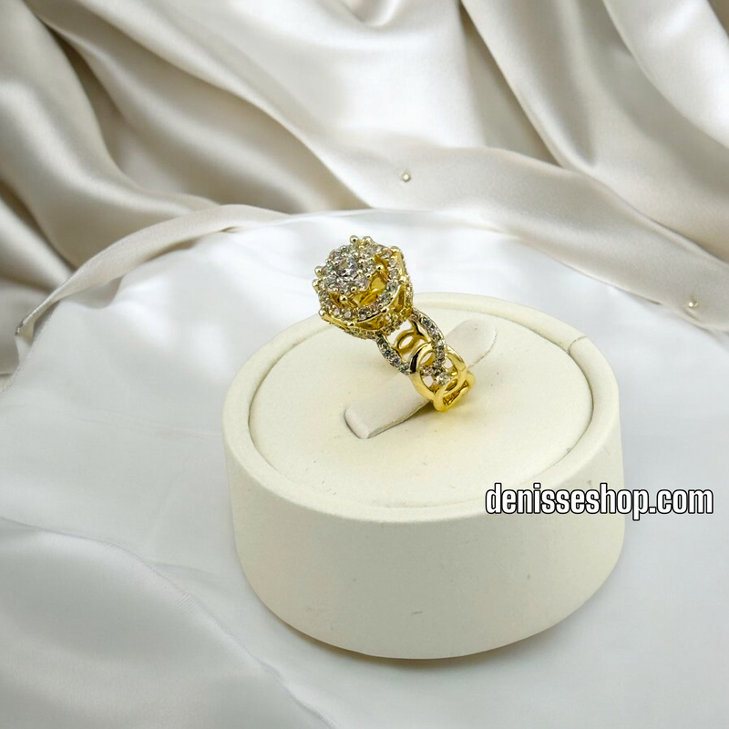 14K GOLD/ ELEGANT RING RG270