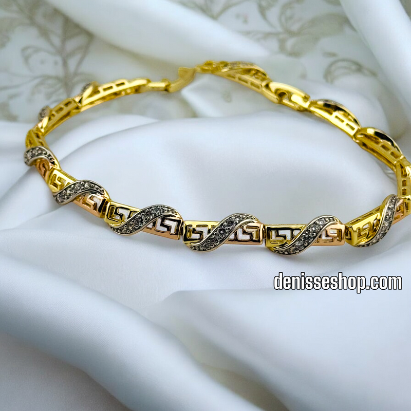 14K /WOMAN TWISTED BRACELET BR556