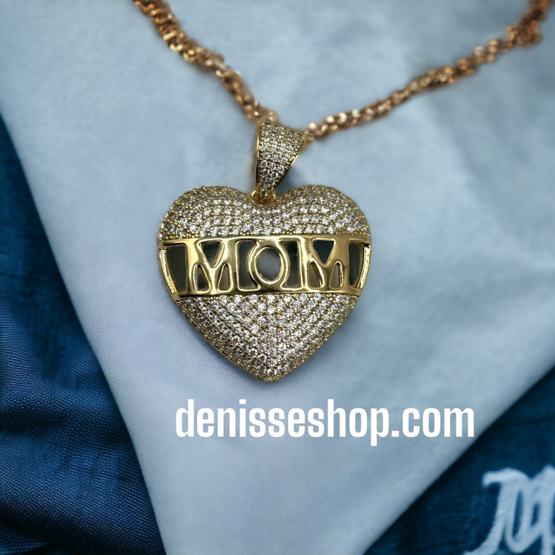 18K MOM Pendant P151