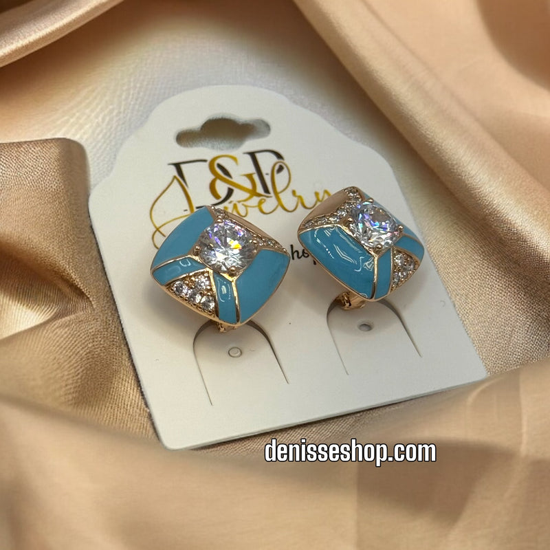 18K FASHION EARRINGS E388