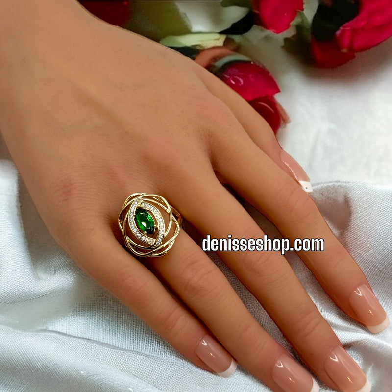 14K GREEN RING RG120