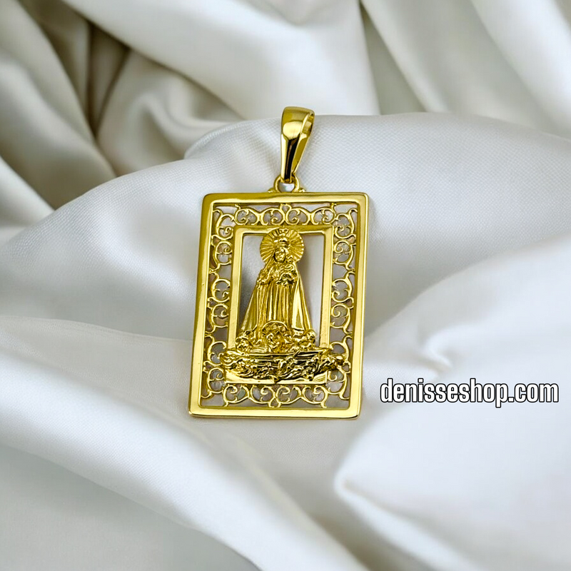 14K WOMEN / VIRGEN DEL CARMEN PENDANT P542