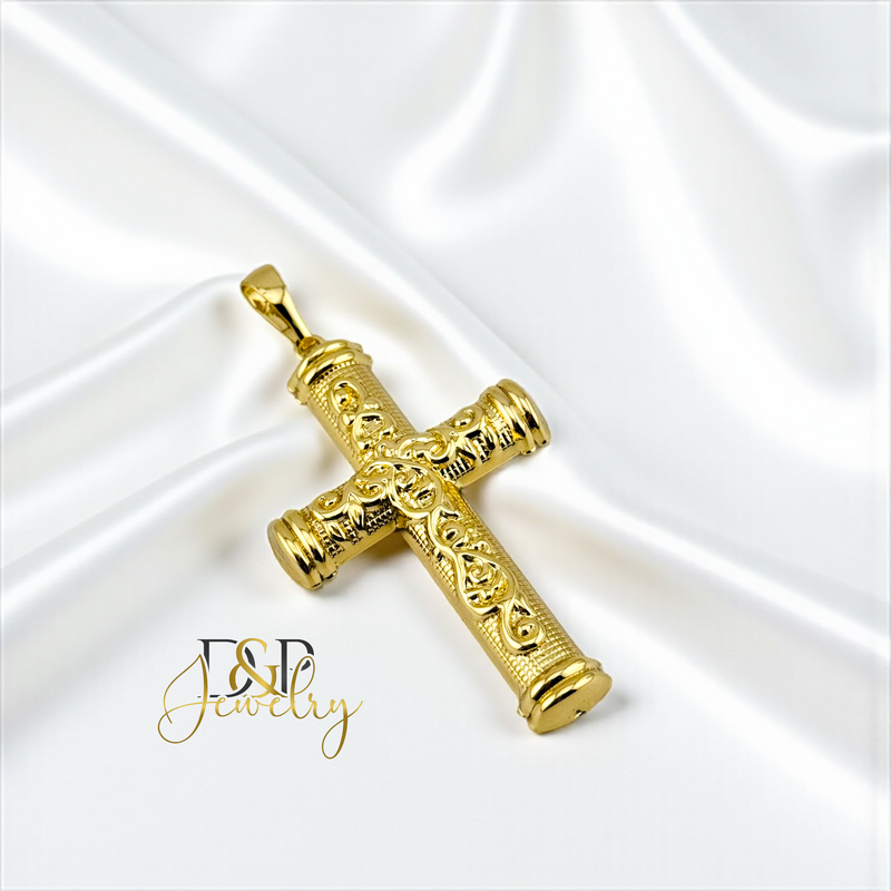 14K CROSS PENDANT P939