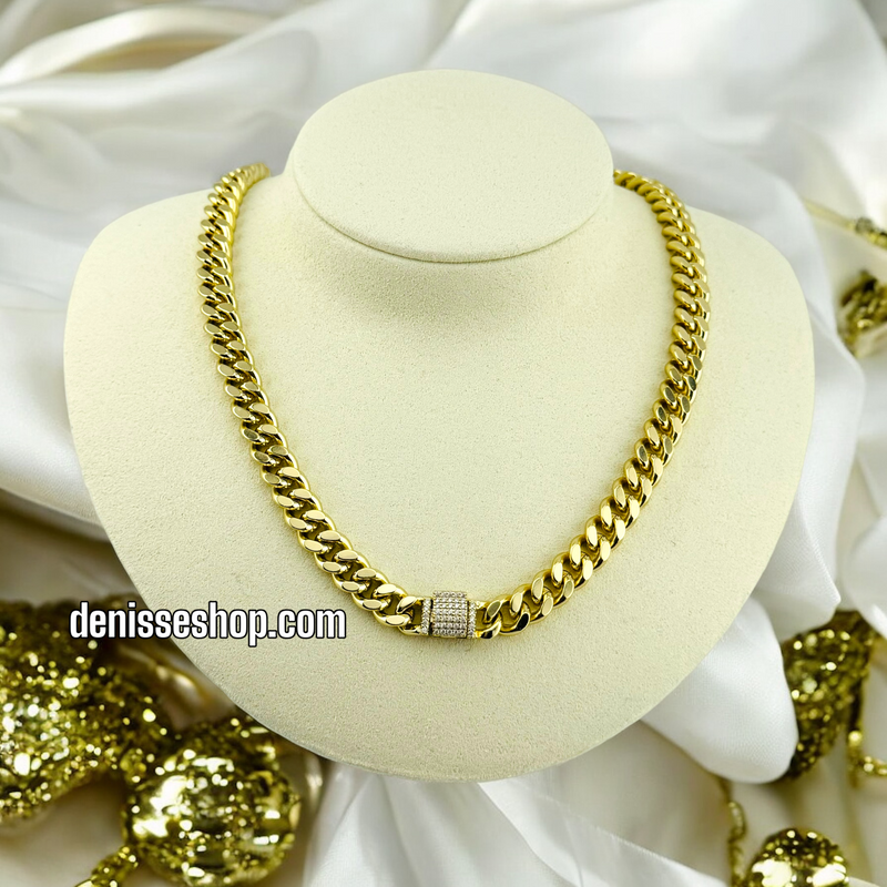 14K MONACO NECKLACE AND BRACELET N15