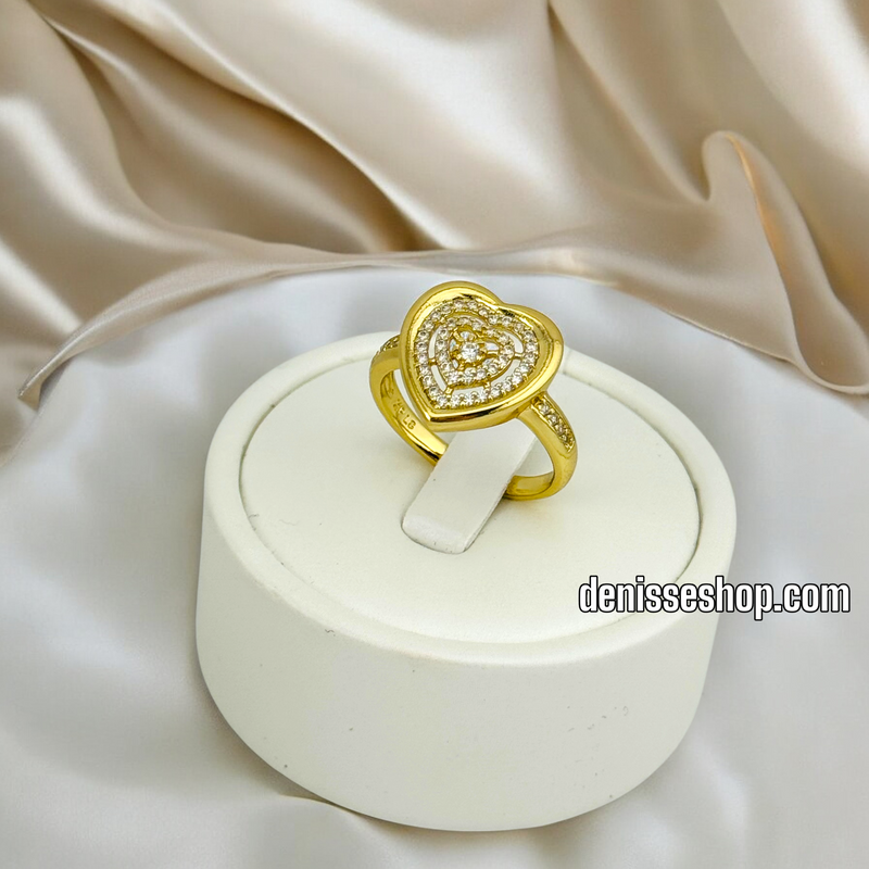 14K WOMEN HEART RING RG301