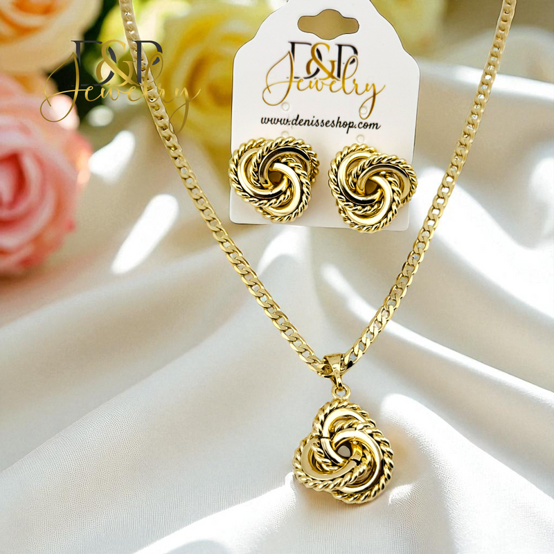 14K NUDE NECKLACE SET N275