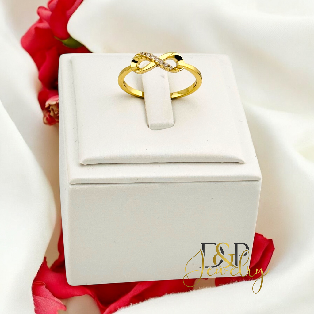 14K INFINITY RING RG380 – D&P COSMETICS LLC