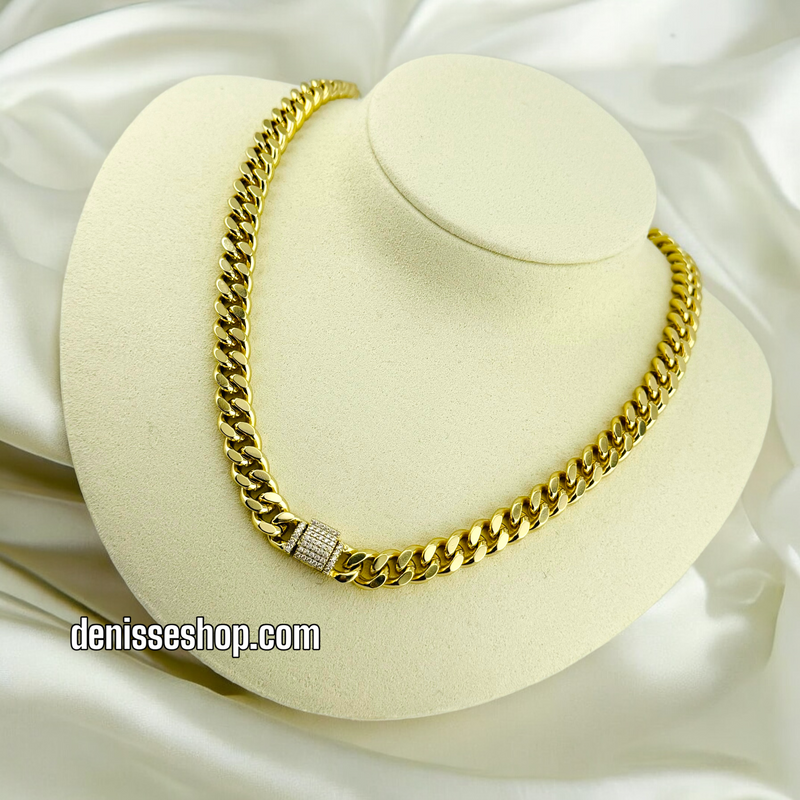 14K MONACO NECKLACE AND BRACELET N15