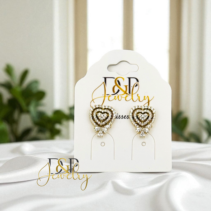 14K FASHION EARRING E905