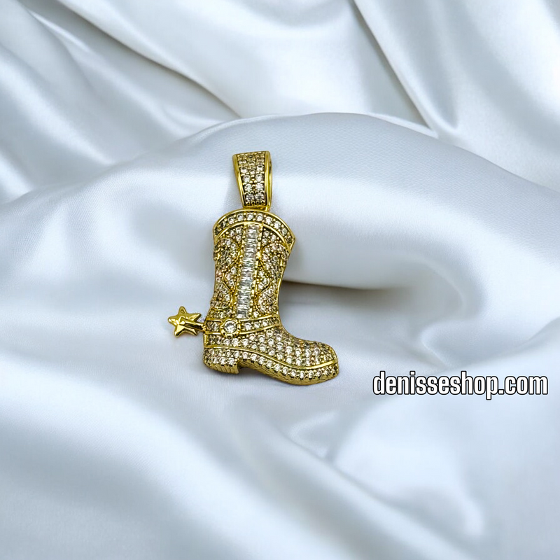 14K / BLING BOOTPENDANT P562