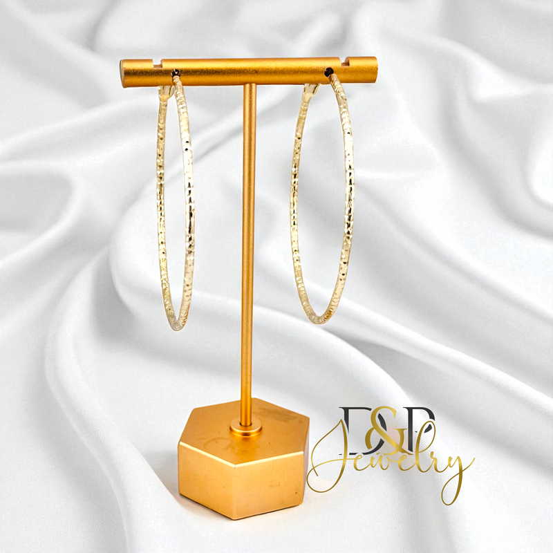 14K GOLD HOOP EARRING HP794