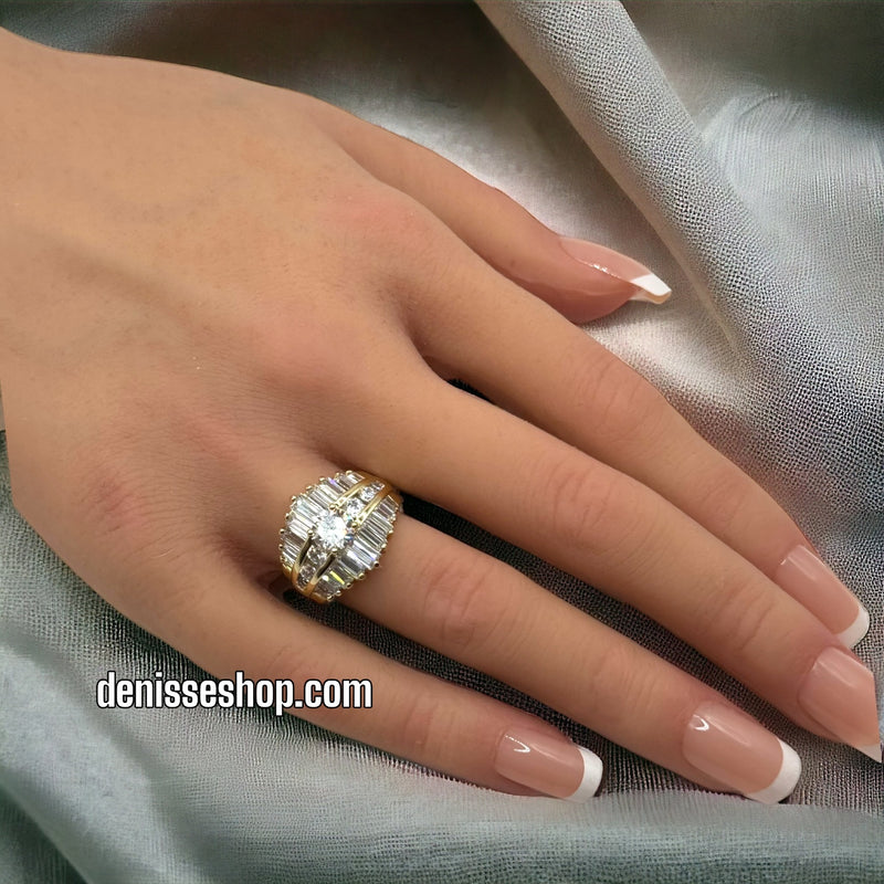 18K Elegant Ring RG85