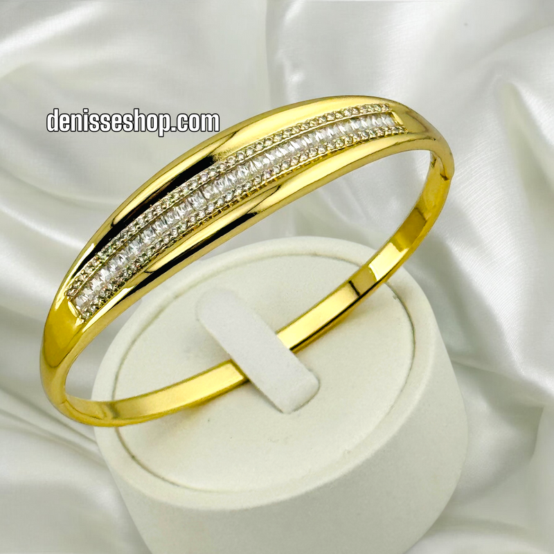 14K /WOMAN PLAIN BANGLE BRACELET BR568