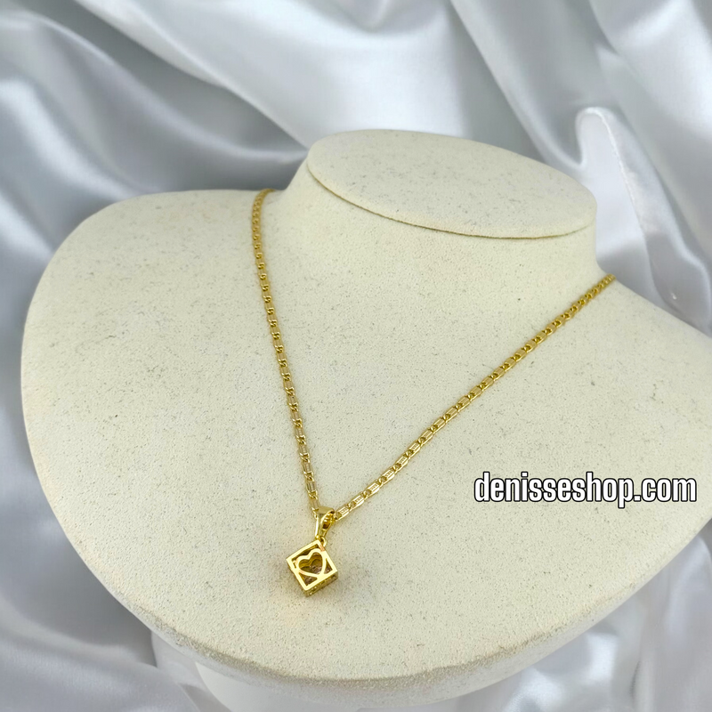 14K / HEART BOX PENDANT P561