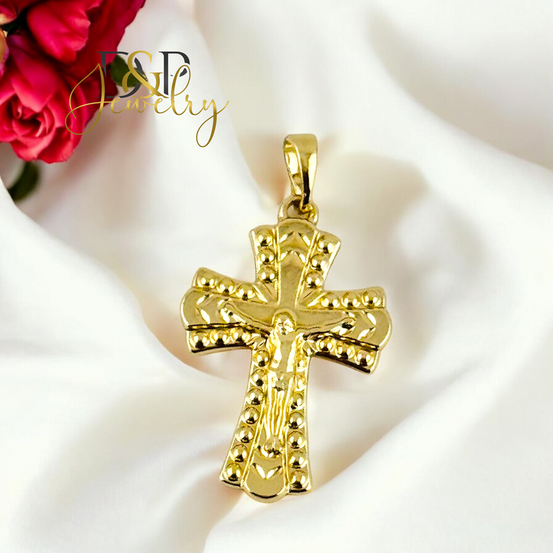 14K CRUCIFIX PENDANT P846