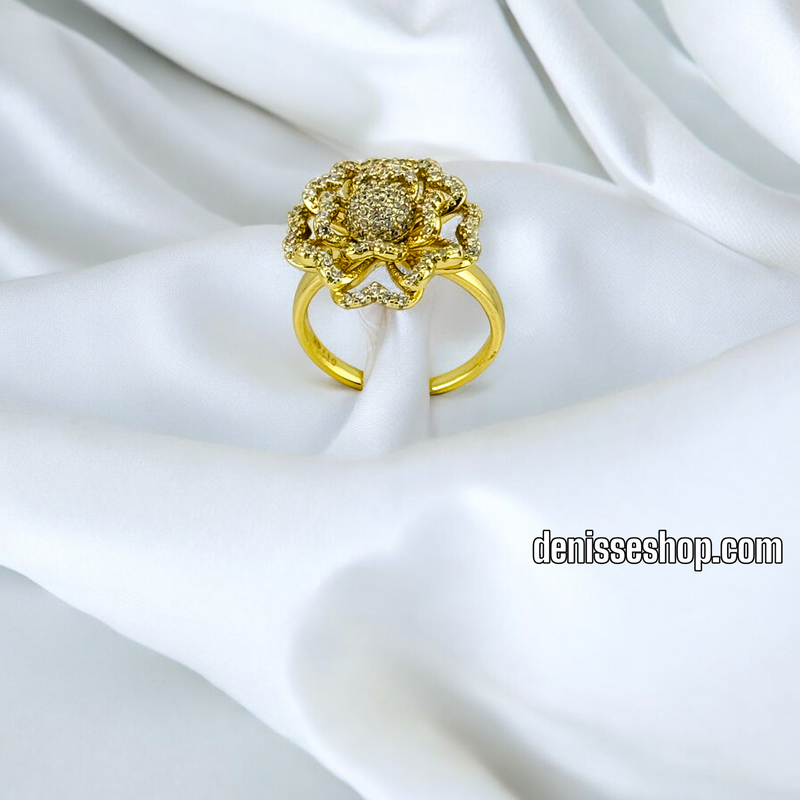 14K FLOWER RING RG238